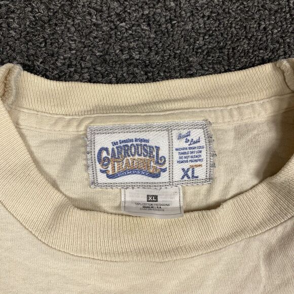 VTG Carousel Trading Bass Pro Shops T Shirt Single Stitch Missouri Shirt Size XL - Picture 4 of 8